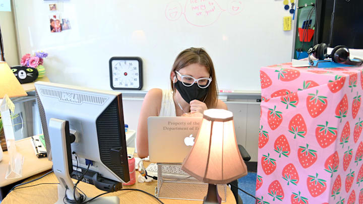 Las clases en línea están de moda debido a la pandemia del coronavirus