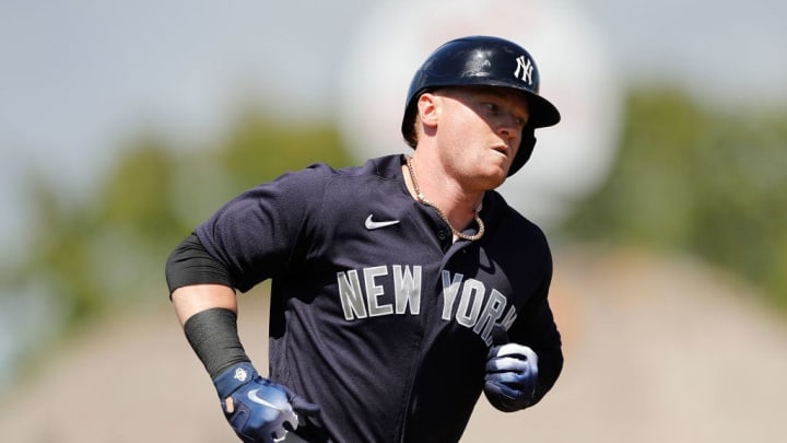 Clint Frazier no tiene mucho más que hacer en un uniforme de Yankees