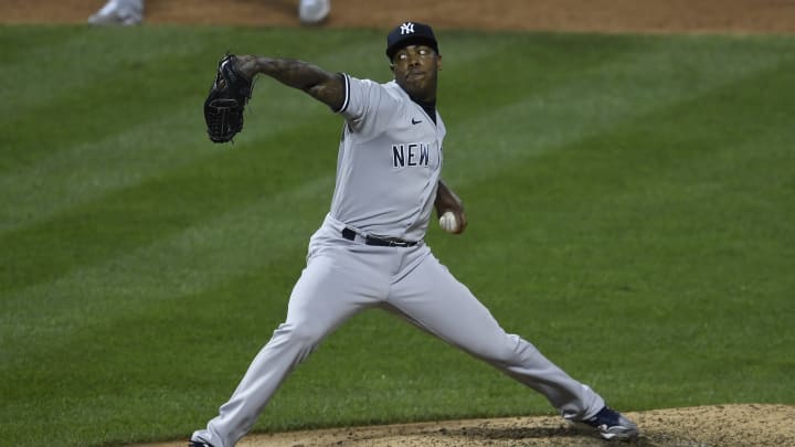 El cubano Chapman ha permitido cuatro carreras en sus primeros cuatro innings de la campaña