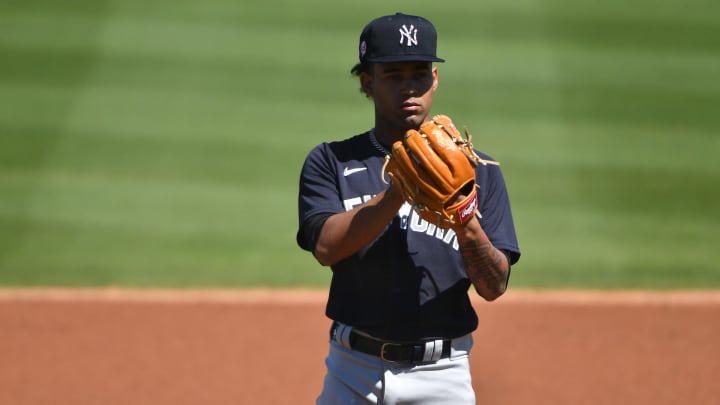 Deivi García hizo seis aperturas con los Yankees en 2020