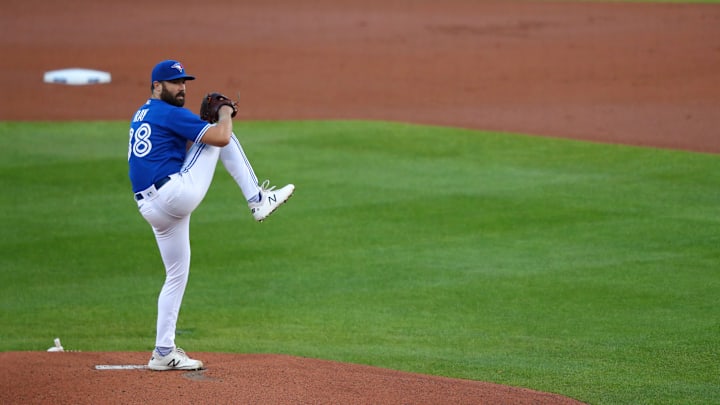 Ray fue cambiado a los Azulejos en la mitad de la temporada 2020 de la MLB