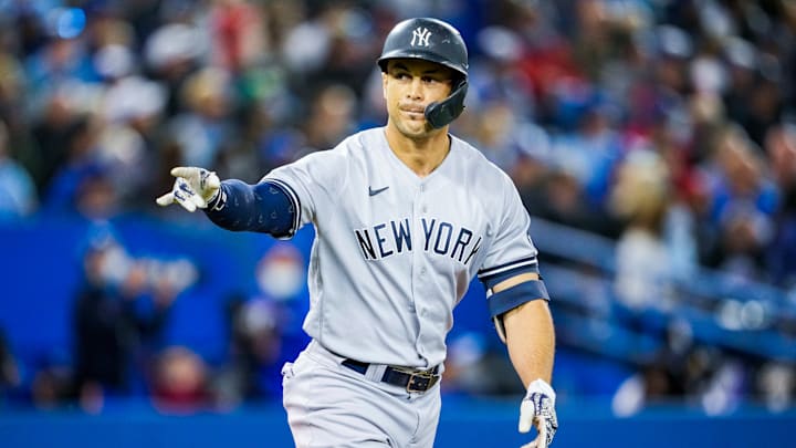 Giancarlo Stanton está en un cierre de campaña grandioso con el madero