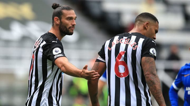 Andy Carroll Jamaal Lascelles Newcastle Brighton Premier League