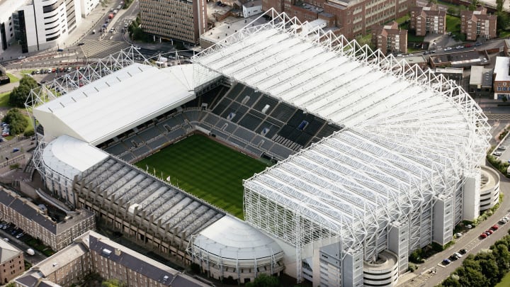 Newcastle United's St James Park: An Aerial View Newcastle United's St James Park: An Aerial View
