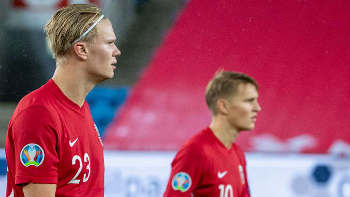 Martin Odegaard, Erling Braut Haaland