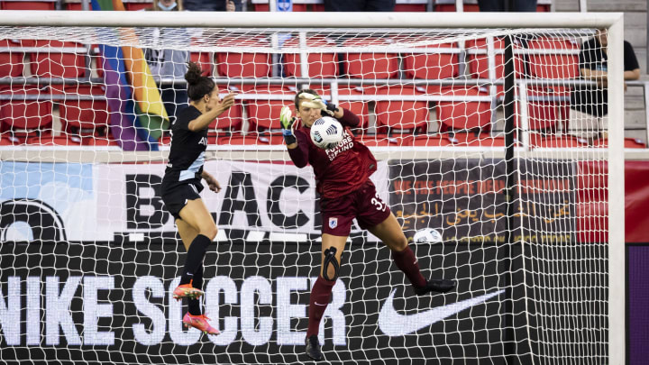 OL Reign vs NJ/NY Gotham FC during the 2021 NWSL season