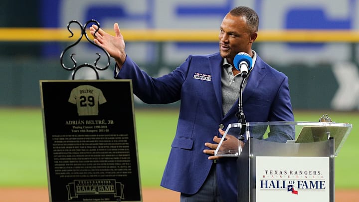 Adrián Beltré ingresó al Salón de la Fama de Rangers Adrián Beltré ingresó al Salón de la Fama de Rangers