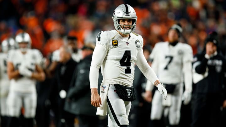 Reports indicate that teams are inquiring with the Raiders about quarterback Derek Carr.