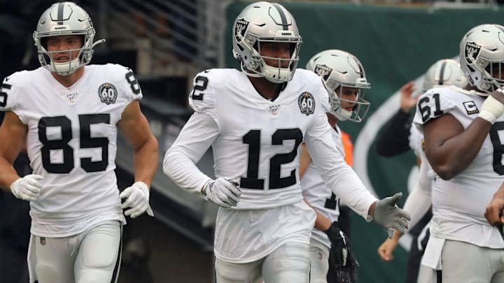 Raiders receiver Zay Jones