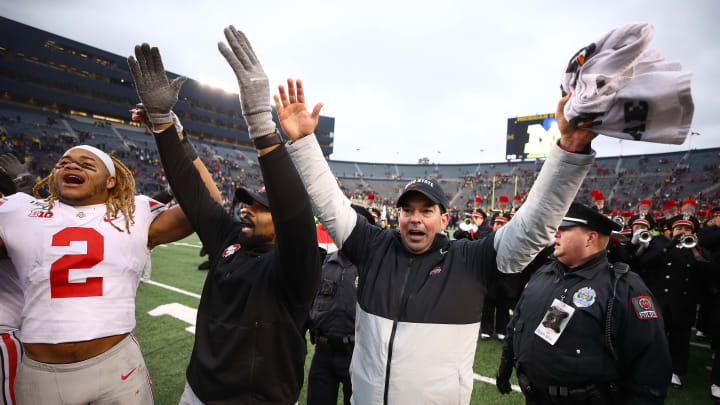 Ohio State's Ryan Day has made history after being named 2019 Big Ten Coach of the Year.