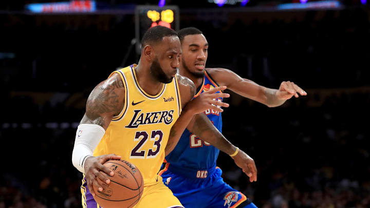 Oklahoma City Thunder v Los Angeles Lakers