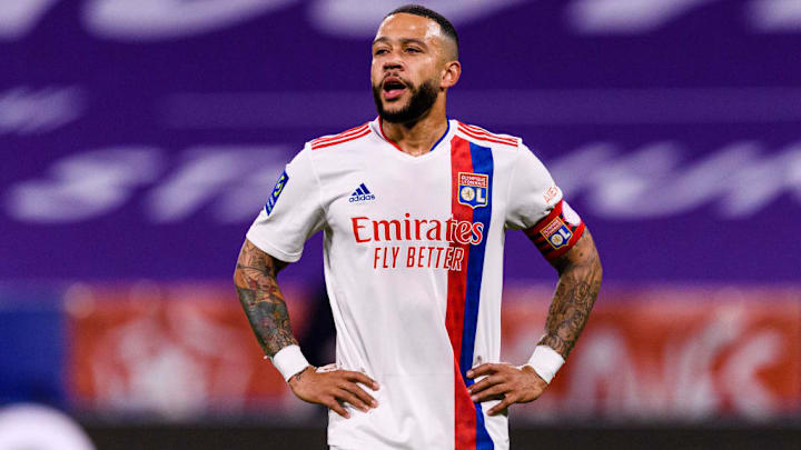Memphis Depay Barcelona Lyon