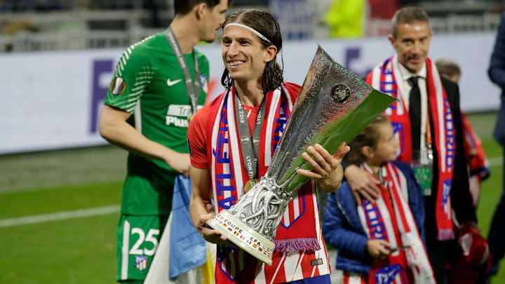 Filipe Luis ganó 7 títulos con el Atleti 