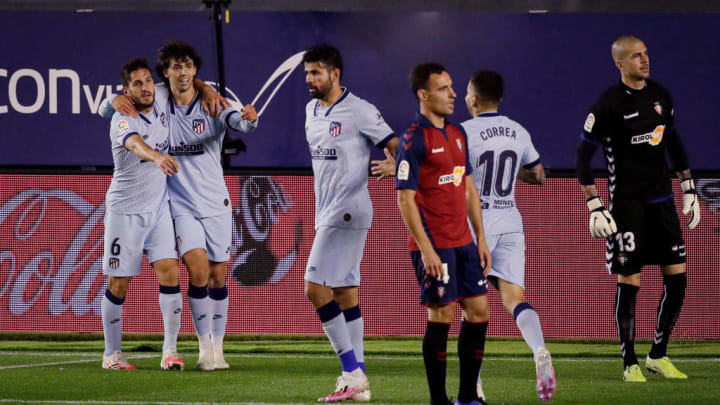 Osasuna v Atletico Madrid - La Liga Santander