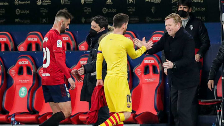 Lionel Messi, Ronald Koeman