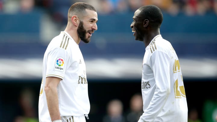 Karim Benzema et Ferland Mendy ont été les deux buteurs du Real Madrid Karim Benzema et Ferland Mendy ont été les deux buteurs du Real Madrid