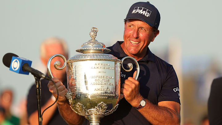Phil Mickelson is eyeing a win at the US Open after capturing his sixth major title at the PGA Championship.