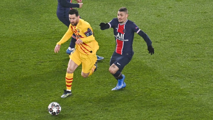 Leo Messi contra el PSG Leo Messi contra el PSG