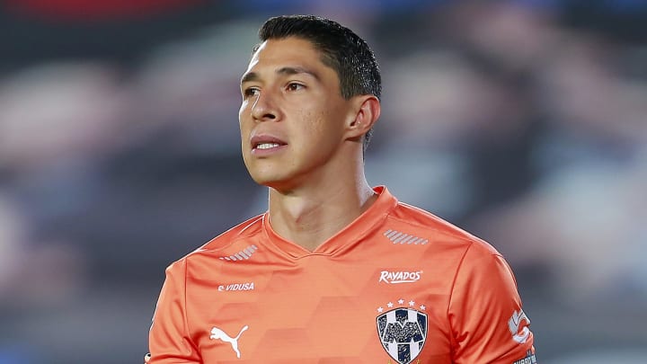 El portero de Rayados de Monterrey Hugo González.