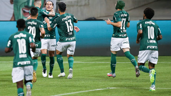 Palmeiras v Goias Play Behind Closed Doors the First Round of the 2020 Brasileirao Series A Amidst