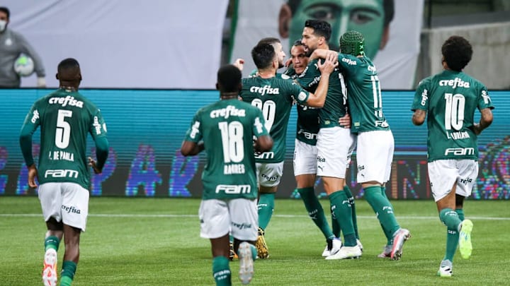 Palmeiras v Goias Play Behind Closed Doors the First Round of the 2020 Brasileirao Series A Amidst