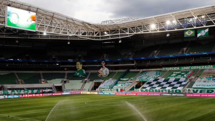 El estadio de Palmeiras es uno de los más bonitos de Sudamérica.
