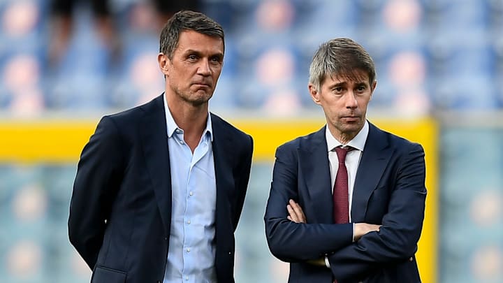 Paolo Maldini, Frederic Massara Paolo Maldini, Frederic Massara