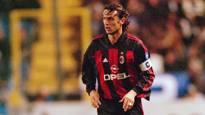 Paolo Maldini is regarded as arguably the greatest defender ever