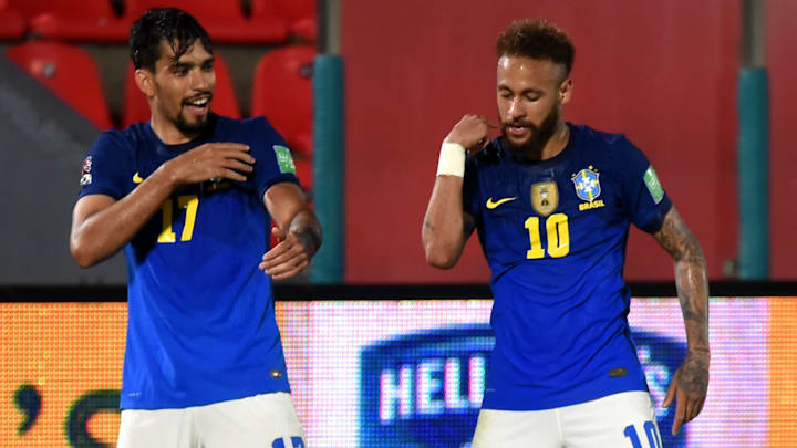Lucas Paquetá et Neymar ont donné la victoire au Brésil contre le Paraguay ce mercredi. Lucas Paquetá et Neymar ont donné la victoire au Brésil contre le Paraguay ce mercredi.