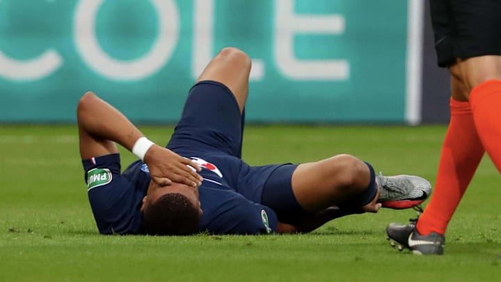 Paris Saint Germain Provide Update On Kylian Mbappe Ankle Injury