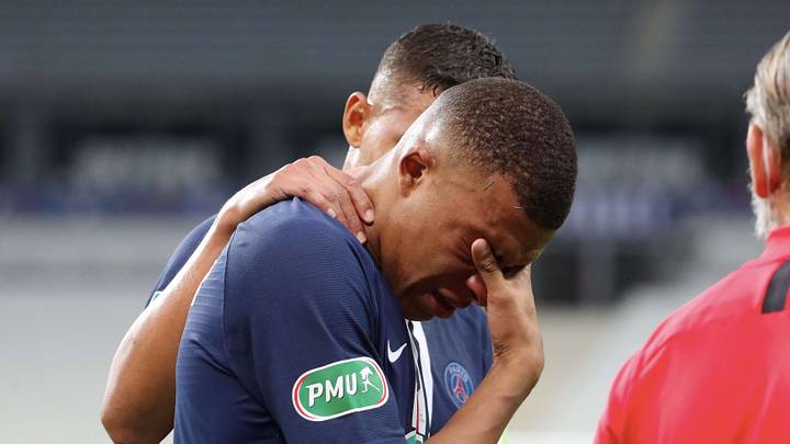 La déception de Kylian Mbappé face à l'ASSE