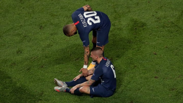 Verratti has been struggling with injury