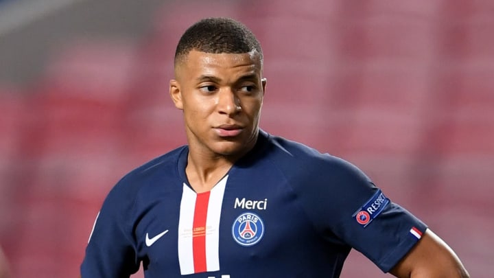 Kylian Mbappé, una de las figuras del Paris Saint-Germain, en la final de la Champions League. Kylian Mbappé, una de las figuras del Paris Saint-Germain, en la final de la Champions League.