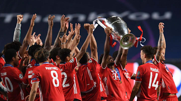 Bayern are the reigning Champions League champions