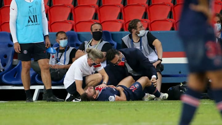 Juan Bernat acumula casi dos meses de recuperación