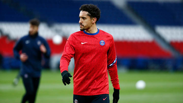 Marquinhos est de retour dans le groupe du PSG. Marquinhos est de retour dans le groupe du PSG.