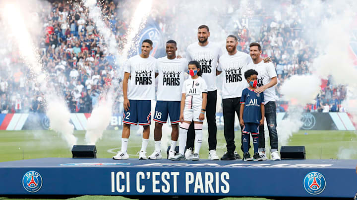 Achraf Hakim, Georginio Wijnaldum, Gianluigi Donnarumma, Sergio Ramos, Lionel Messi