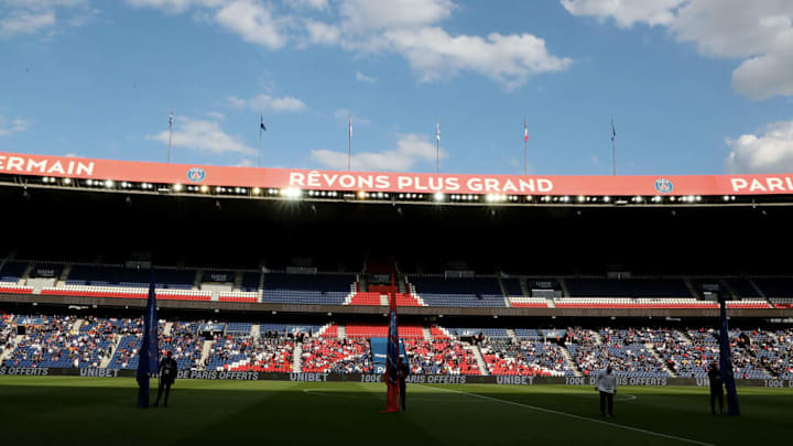 Ligue 1 no Parque dos Príncipes.