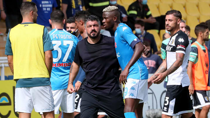 Gattuso e Osimhen