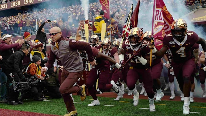 Minnesota head coach PJ Fleck