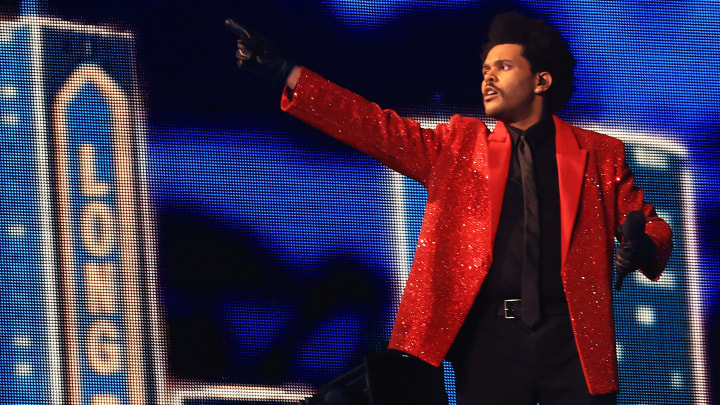 The Weeknd fue el protagonista del Halftime Show del Super Bowl LV