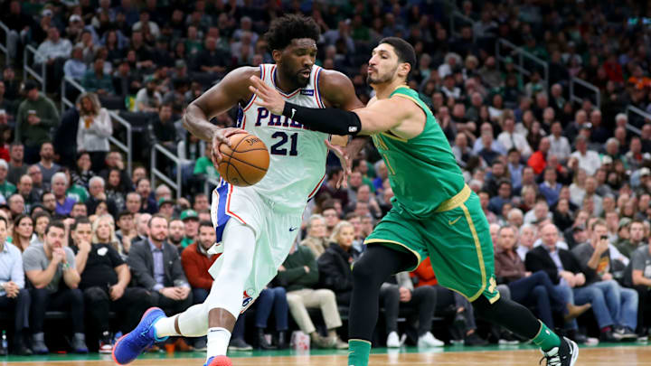 Joel Embiid fue el jugador fundamental en el triunfo de los 76ers