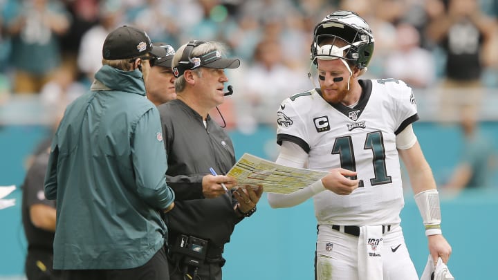 Carson Wentz is vocal in the Eagles' draft plans, as he should.