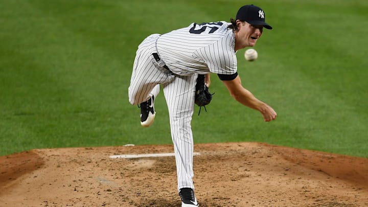 Cole al fin debutó en el hogar de los Yankees