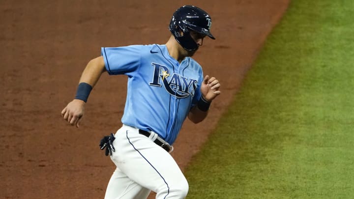 Nate Lowe tiene dos temporadas de experiencia en la MLB con los Rays