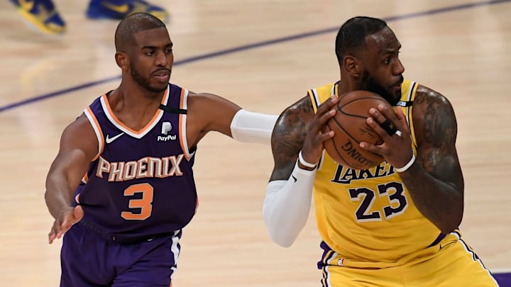 LeBron James y Chris Paul son dos de las estrellas más experimentadas en la actualidad en la NBA 