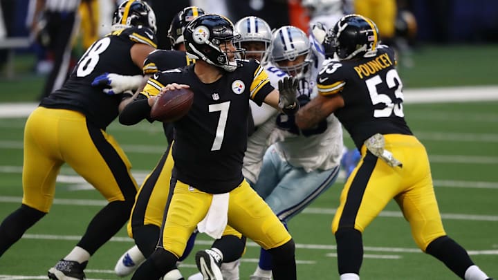 Roethlisberger tiene 68% de pases completos en las ocho victorias de los Steelers hasta la Semana 9 de la temporada