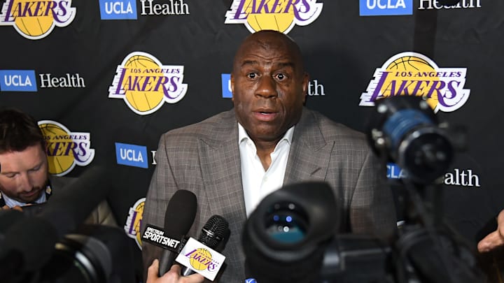 Portland Trail Blazers v Los Angeles Lakers Portland Trail Blazers v Los Angeles Lakers