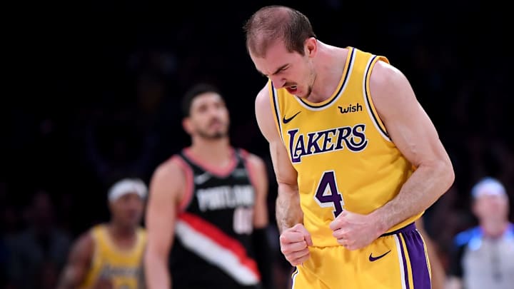 Portland Trail Blazers v Los Angeles Lakers