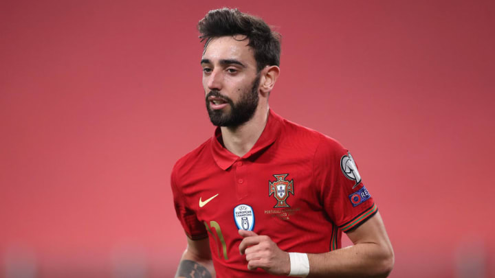 Bruno Fernandes Espanha Portugal Amistoso 